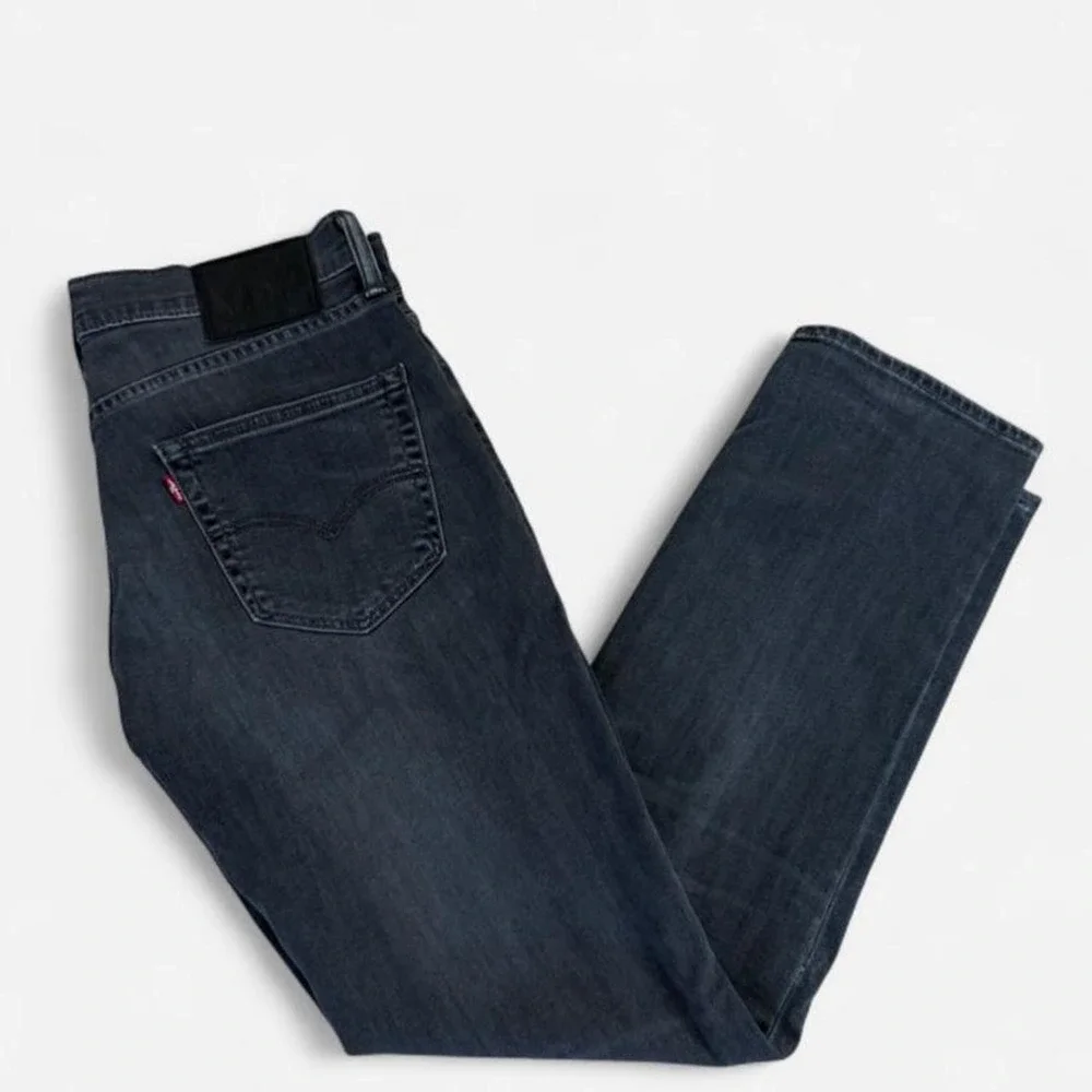 Levis 511 Slim Fit Jeans Mens 32x30 Dark Wash Blue Straight Leg Denim